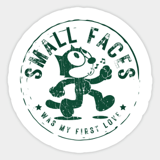 small face my first love Sticker